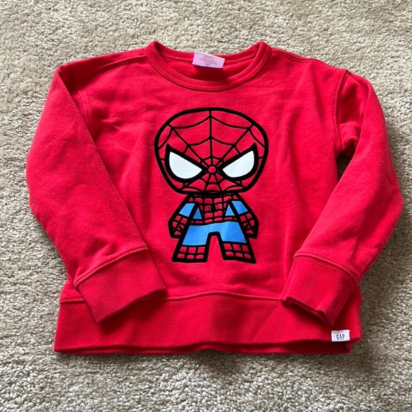 GAP | Shirts u0026 Tops | Gap X Marvel Spiderman Sweatshirt Size 5t | Poshmark